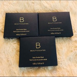 Beauty Counter blush set- Date, Melon, Guava